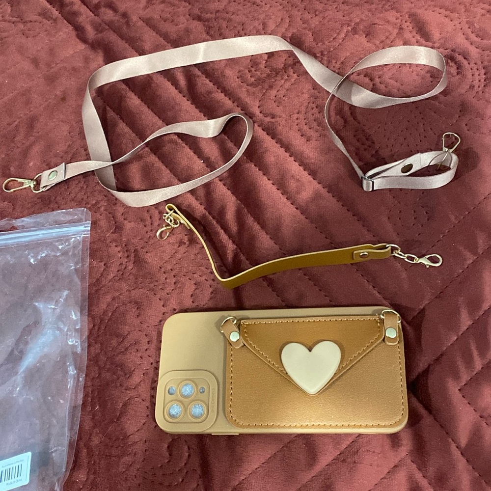 NEW iPhone 11 ProMax phone case with lanyard